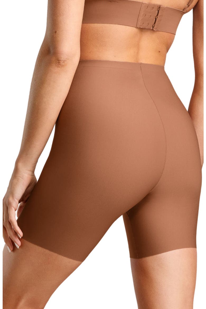 No-Show Bike Short, Alternate, color, Toffee