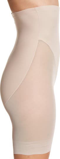 High Waist Sheer Thigh Slimmer Shapewear