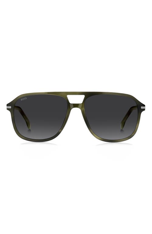 Hugo Boss Boss 57mm Square Sunglasses