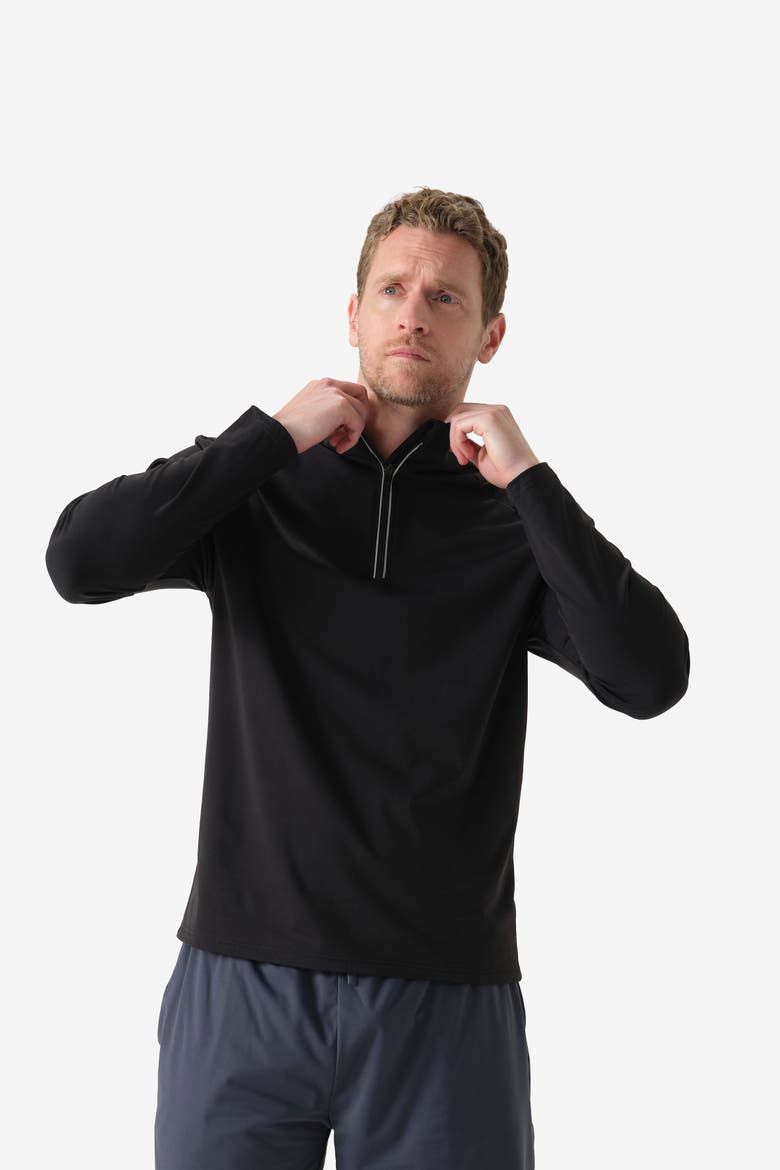 Men's Everyday 1/4 Zip Top, Alternate, color, Black