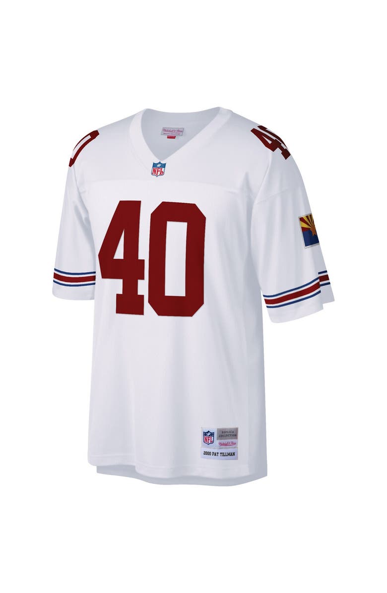 Mitchell & Ness Men's Mitchell & Ness Pat Tillman White Arizona Cardinals Big & Tall 2000 Retired Player Replica Jersey, Alternate, color, White