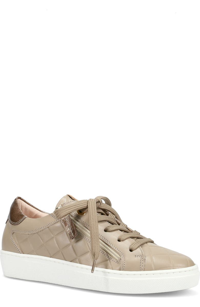 Ron White Olivya Quilted Sneaker, Main, color, Fawn