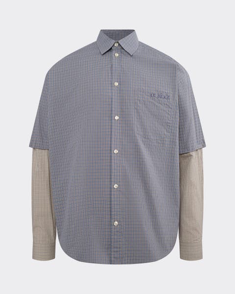Detached Sleeve Button Down