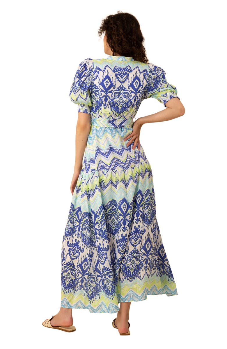 Hale Bob Sydney Linen Maxi Dress, Alternate, color, 