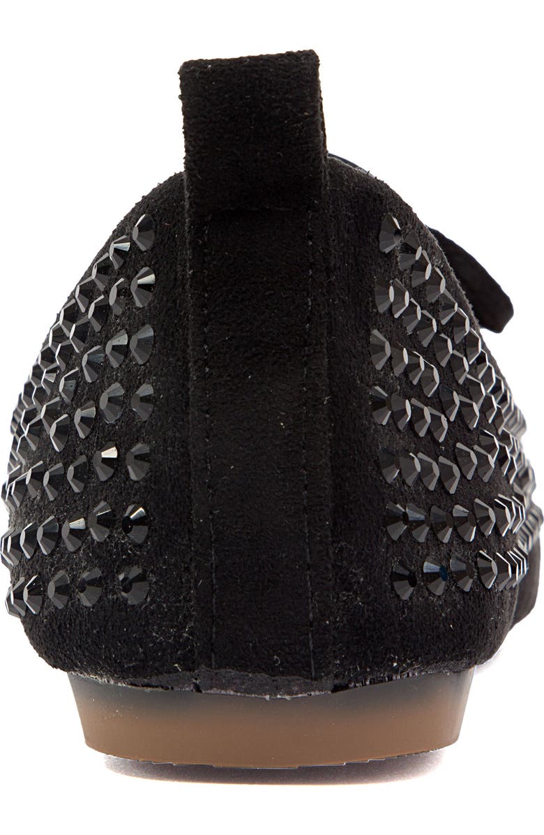 CHIC BY LADY COUTURE Sherry Embellished Bow Flat, Alternate, color,