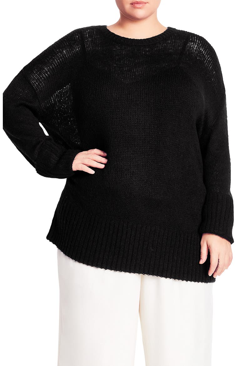 Scarlett Sweater, Main, color, BLACK