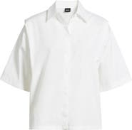 BOSS Bimina Cotton Button-Up Shirt