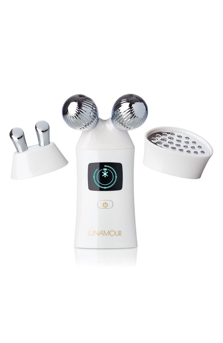 LUNA’MOUR 3-in-1 Electralume EMS & Light Therapy Anti-Aging Device, Main, color, 