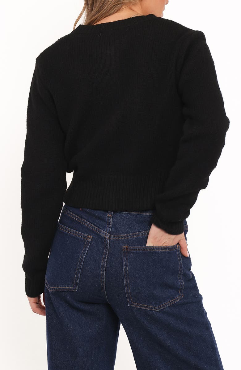 Petal & Pup Kanie Cardigan, Alternate, color, Black