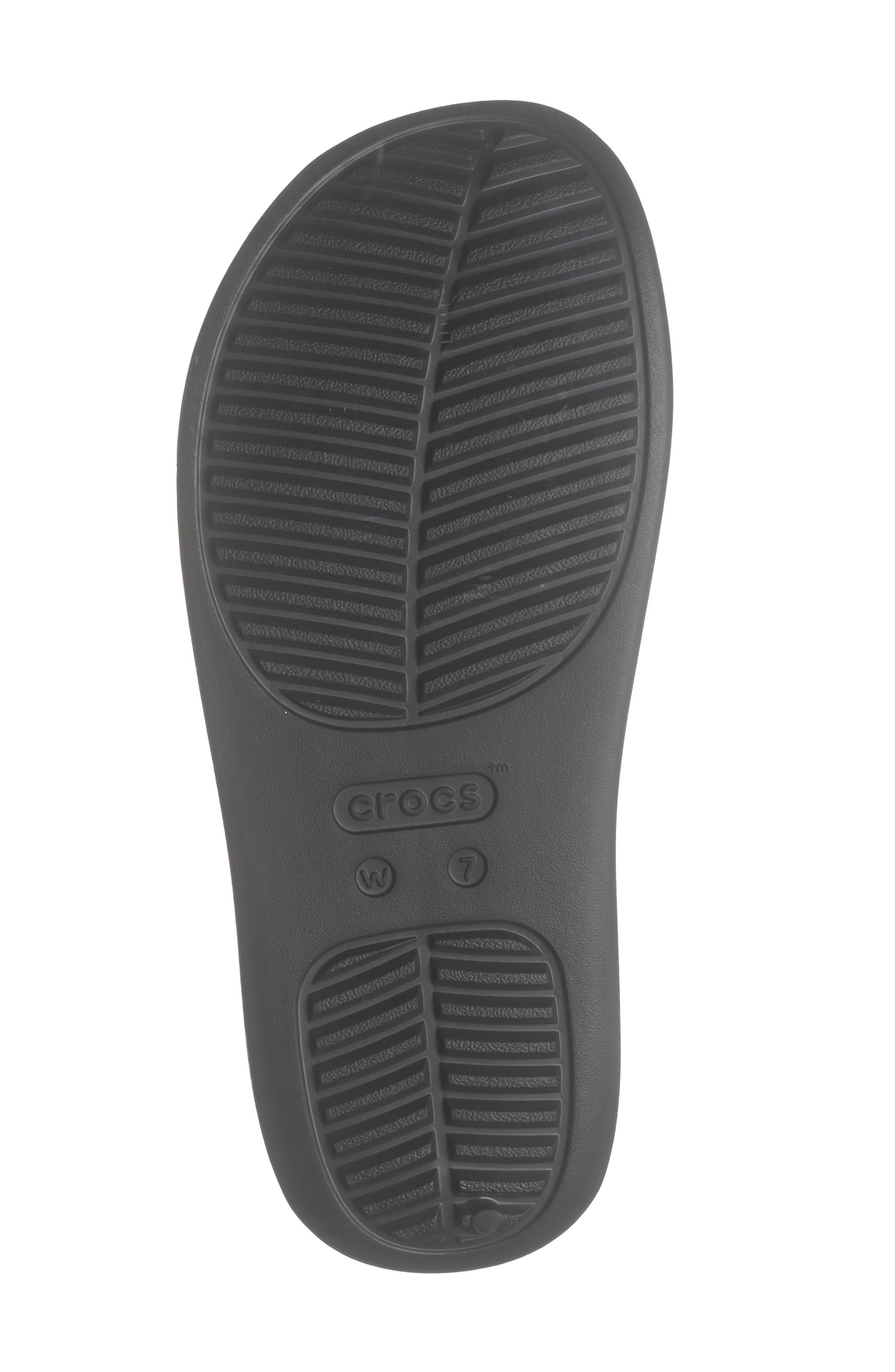 CROCS Getaway Platform Flip Flop, Alternate, color, Black