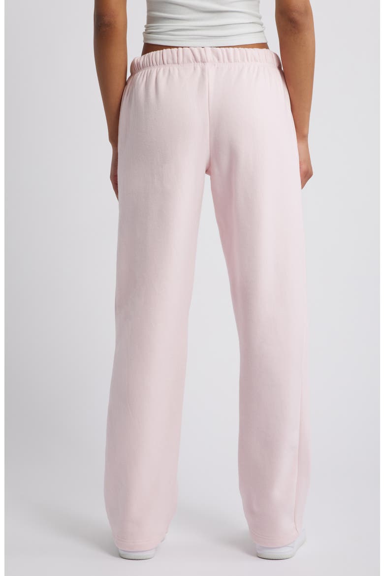 Sit with Us Embroidered Graphic Sweatpants, Alternate, color, BLUSH PINK