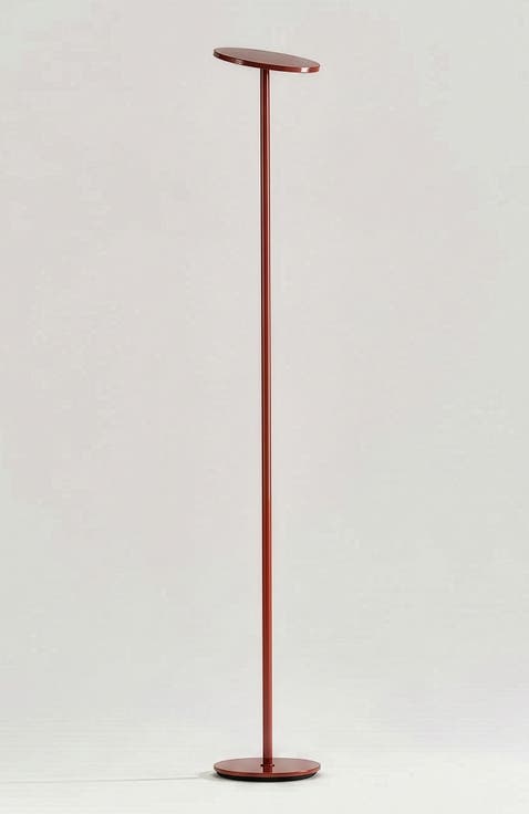 Sky 65" Modern LED Torchiere Floor Lamp with Adjustable Shade