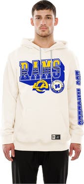 New Era Men's New Era Cream Los Angeles Rams Dune Dust Hoodie
