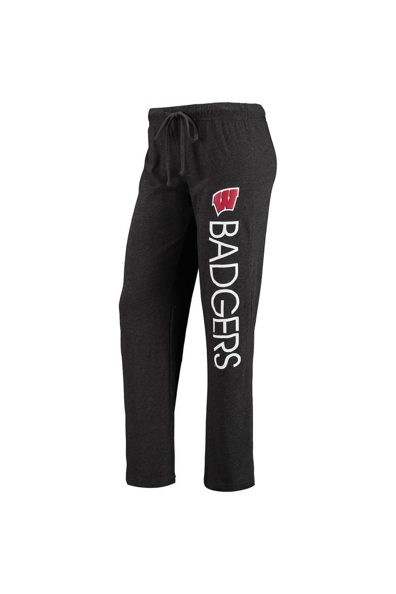 Women's Concepts Sport Black/Red Wisconsin Badgers Tank Top & Pants Sleep Set, Alternate, color, Black