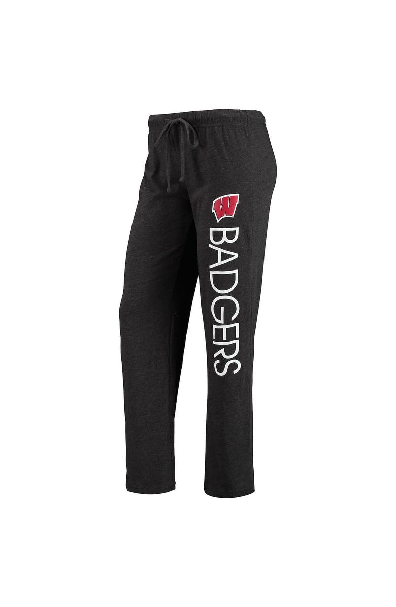 CONCEPTS SPORT Women's Concepts Sport Black/Red Wisconsin Badgers Tank Top & Pants Sleep Set, Alternate, color, Black