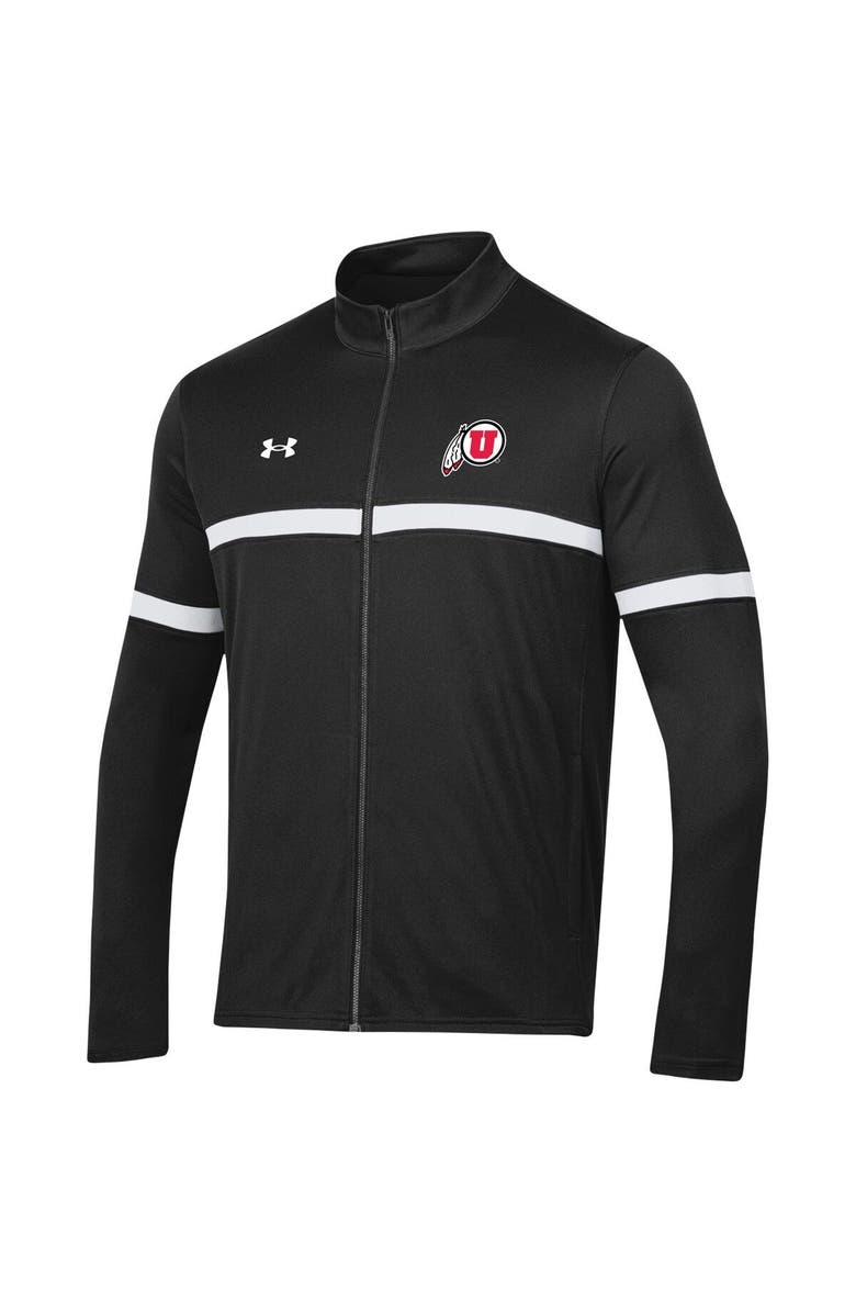 Under Armour Men's Under Armour Black Utah Utes 2023 Assist Warm Up Full-Zip Jacket, Alternate, color, Black