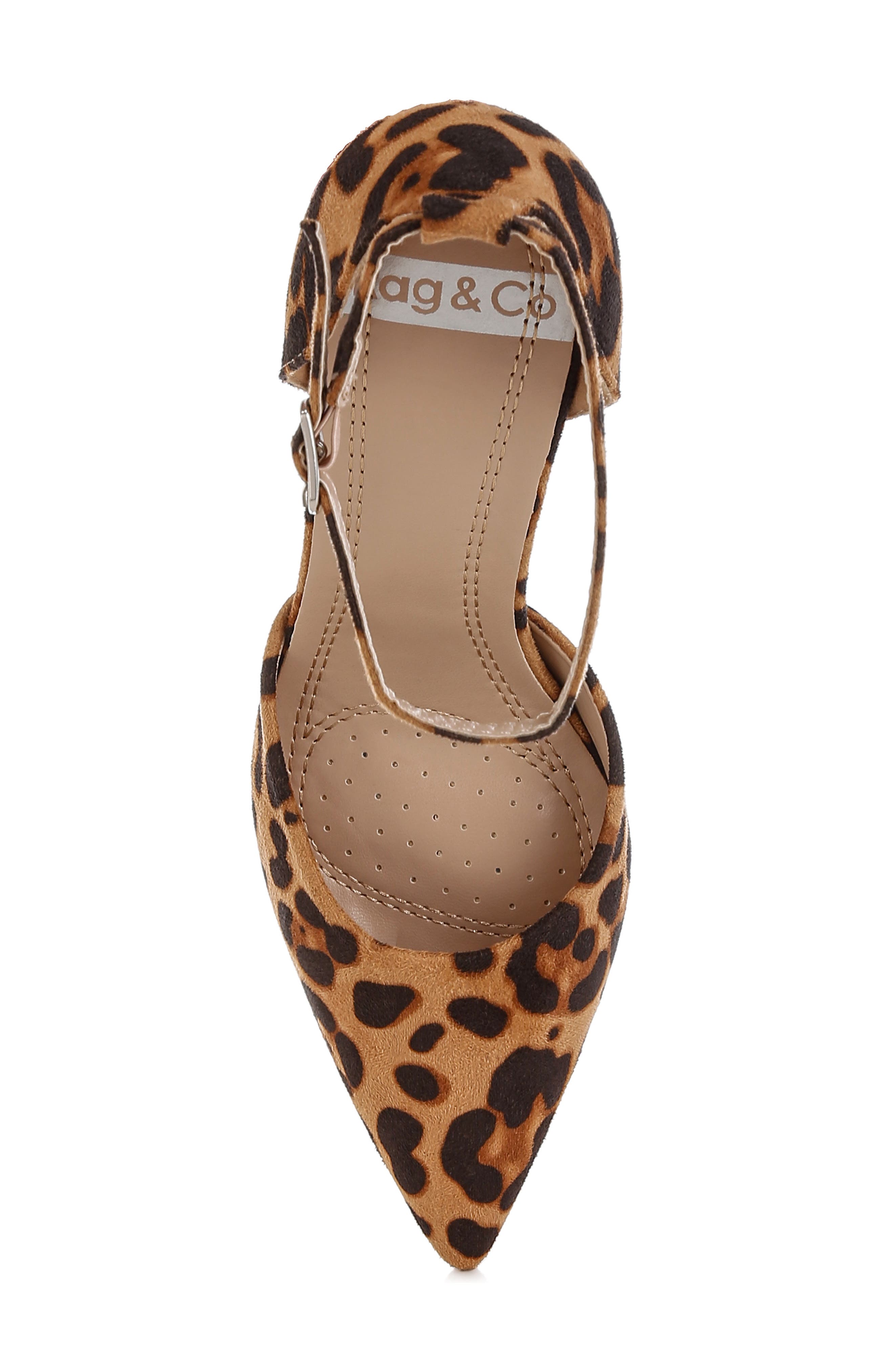 Dolona Pointed Toe Pump, Alternate, color, LEOPARD