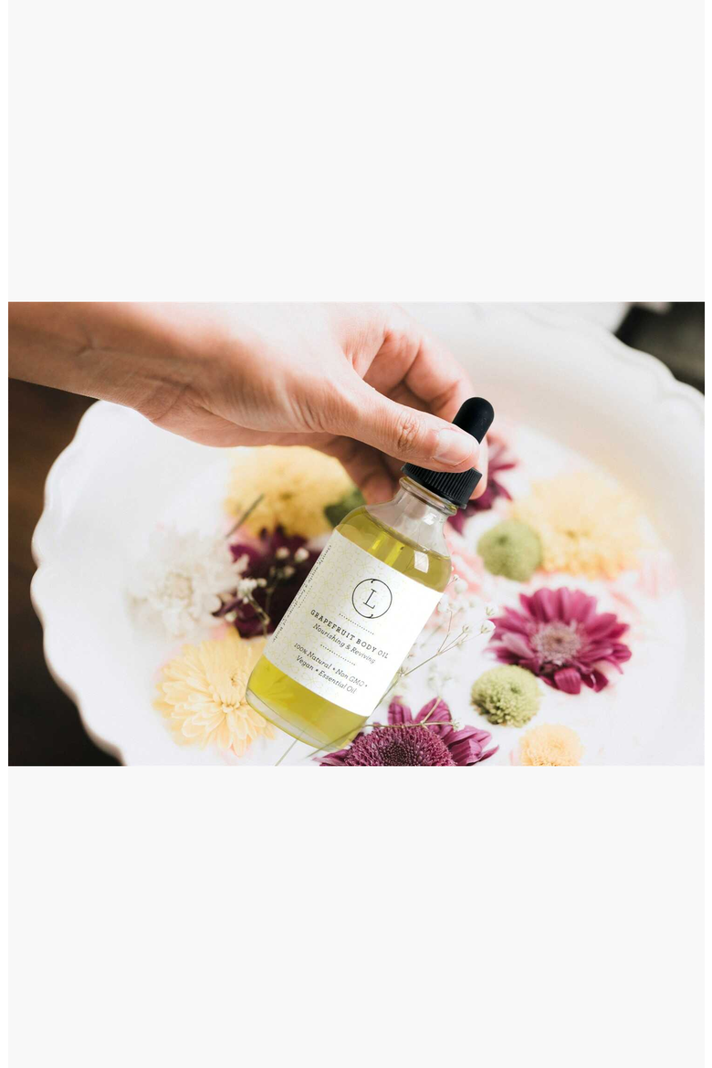 CBD Grapefruit Natural Body Oil, Moisturizing Body Oil, Alternate, color, None