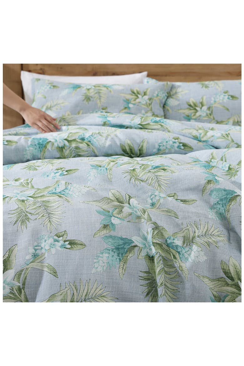 Floral Enchantment Cotton Comforter & Sham Set, Alternate, color, BLUE MULTI