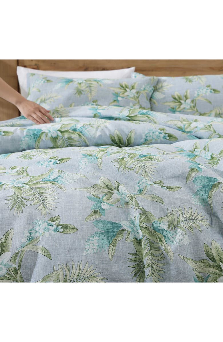 Tommy Bahama Floral Enchantment Cotton Comforter & Sham Set, Alternate, color, Blue Multi