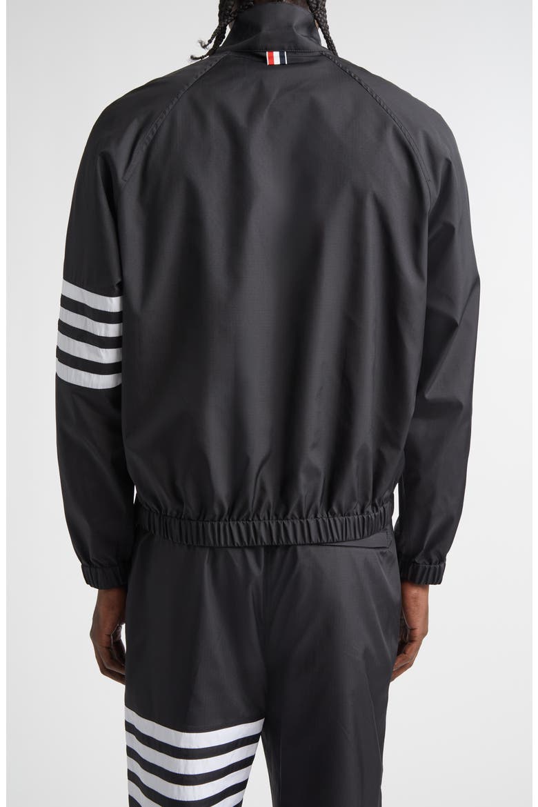 4-Bar Track Jacket, Alternate, color, BLACK
