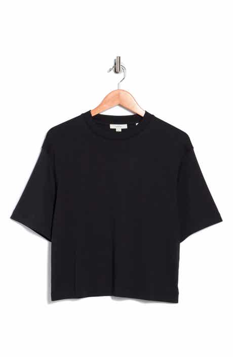 Vince Wide Sleeve Crop T-Shirt