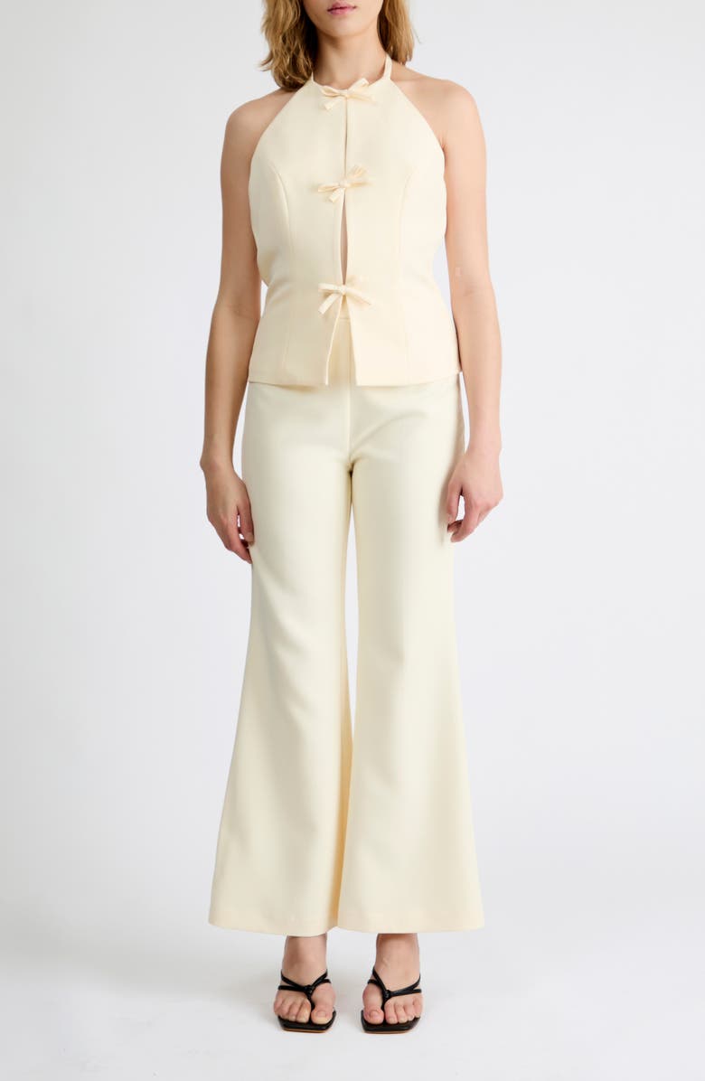Extro & Vert Emma Tailored Pants, Alternate, color, Butter