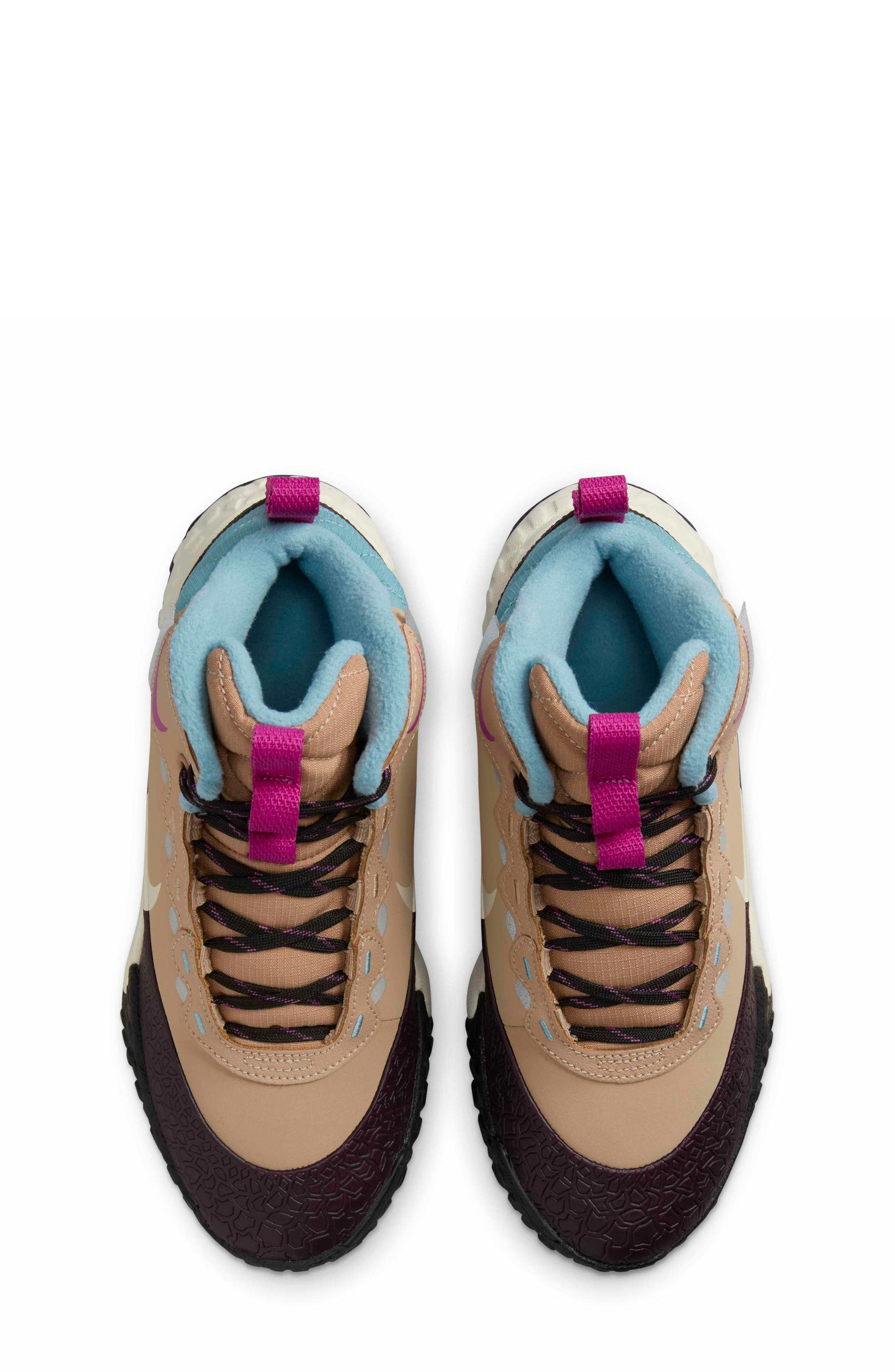 Nike Terrascout Sneaker Boot, Alternate, color, Hemp/ Burgundy/ Denim/ Ivory