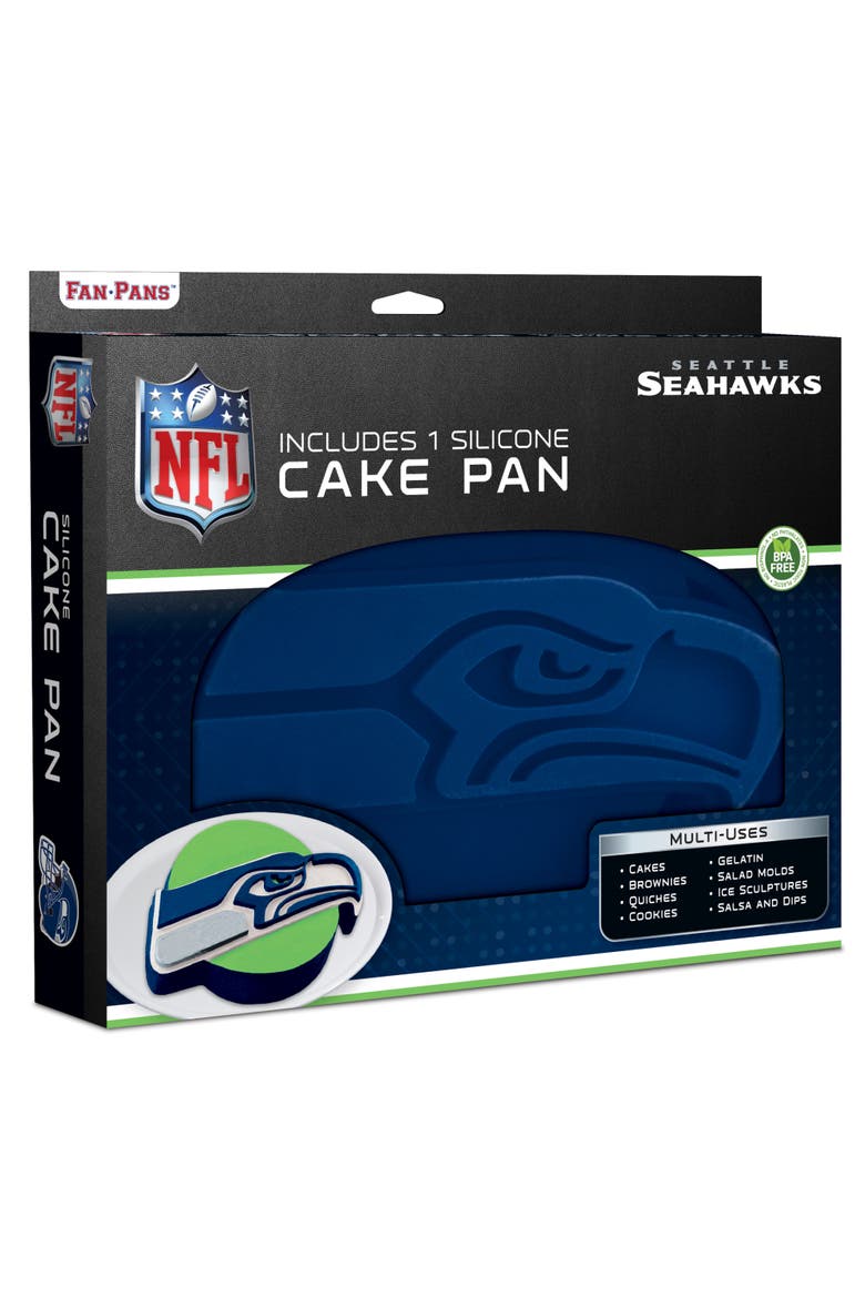 Seattle Seahawks Cake Pan, Main, color, Blue
