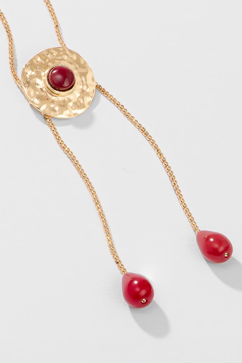 Scarlet Cascade Hair Chain, Alternate, color, Gold