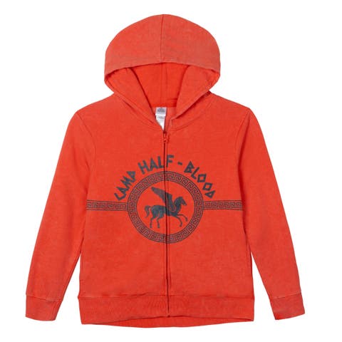 Percy Jackson and the Olympians Cosplay Fleece Zip-Up Hoodie