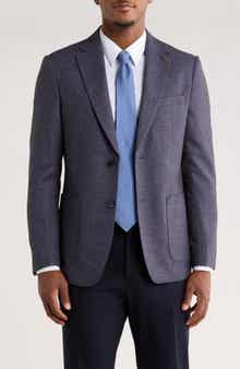 TOM BAINE Textured Two-Button Sport Coat