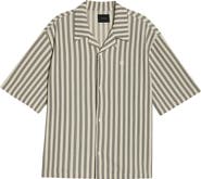 PacSun Kenan Stripe Button-Up Camp Shirt