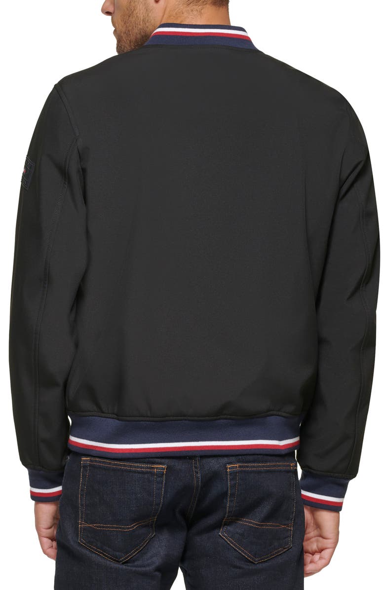 Tommy Hilfiger Soft Shell Varsity Bomber Jacket, Alternate, color,