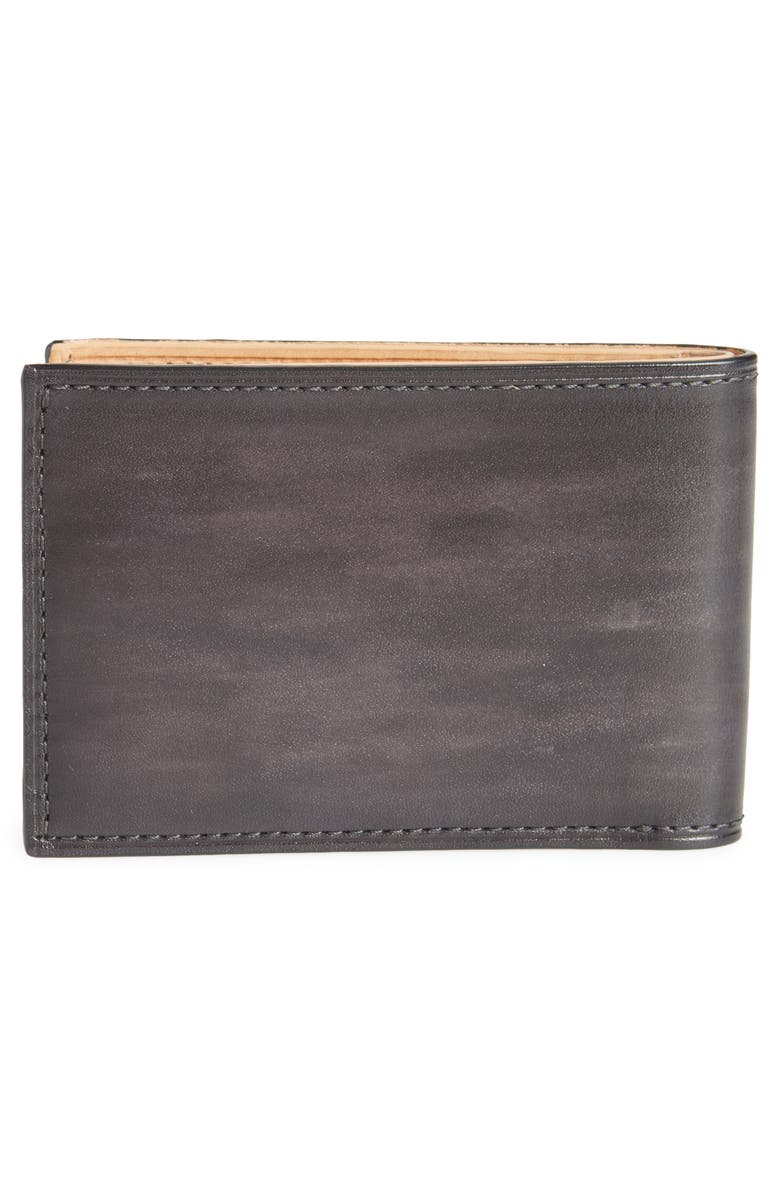 Magnanni Slim Leather Bifold Wallet, Alternate, color, Grey