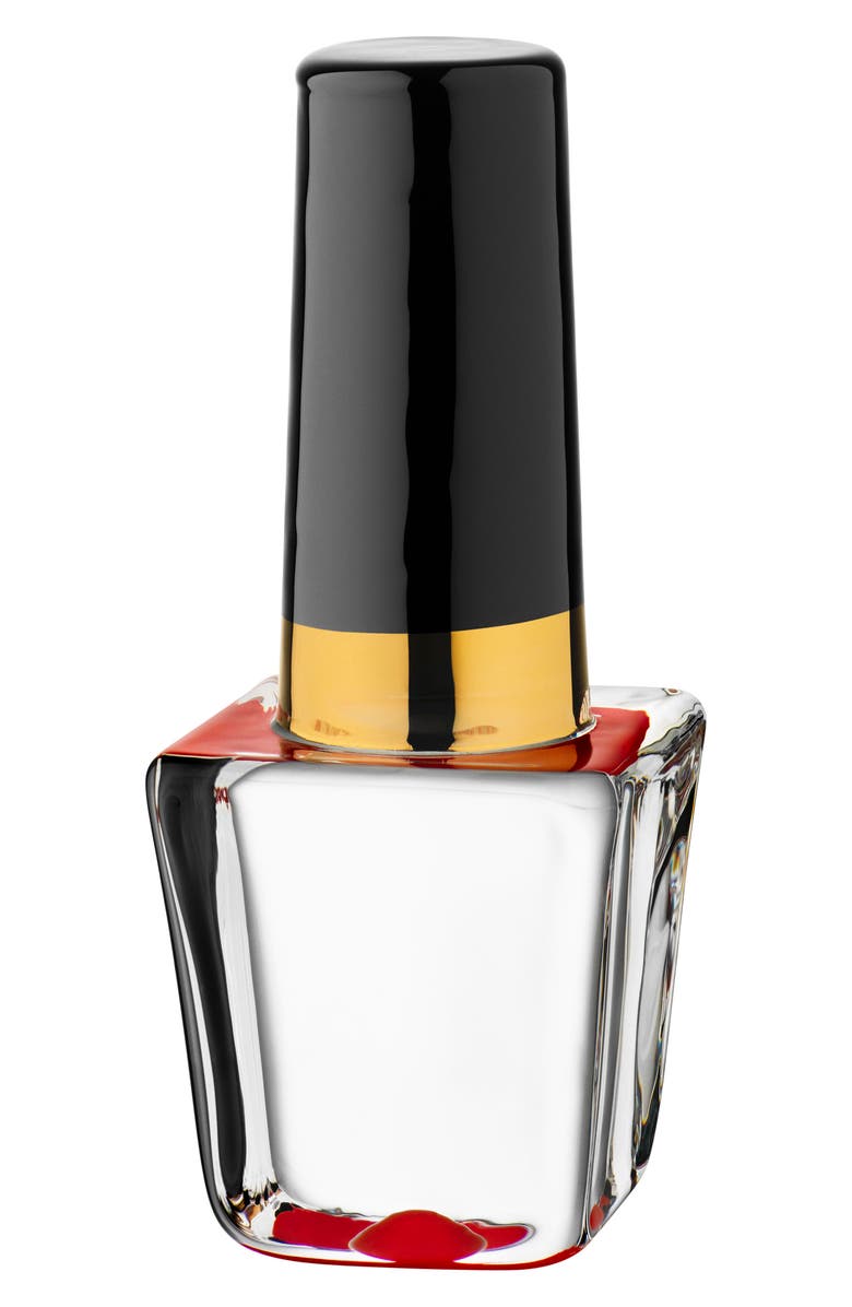Kosta Boda Mini Nail Polish Glass Sculpture, Main, color, 