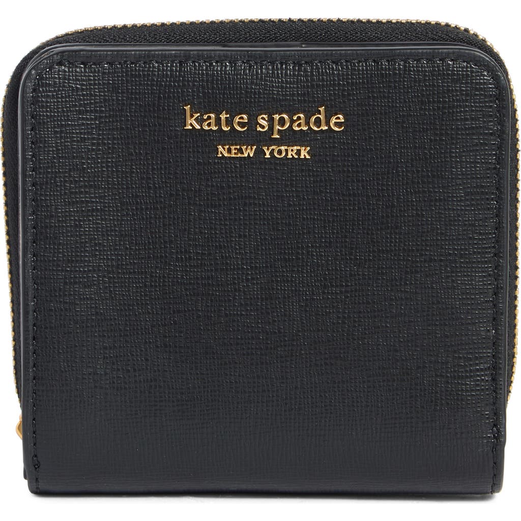 Kate Spade New York Morgan Saffiano Leather Wallet In Black