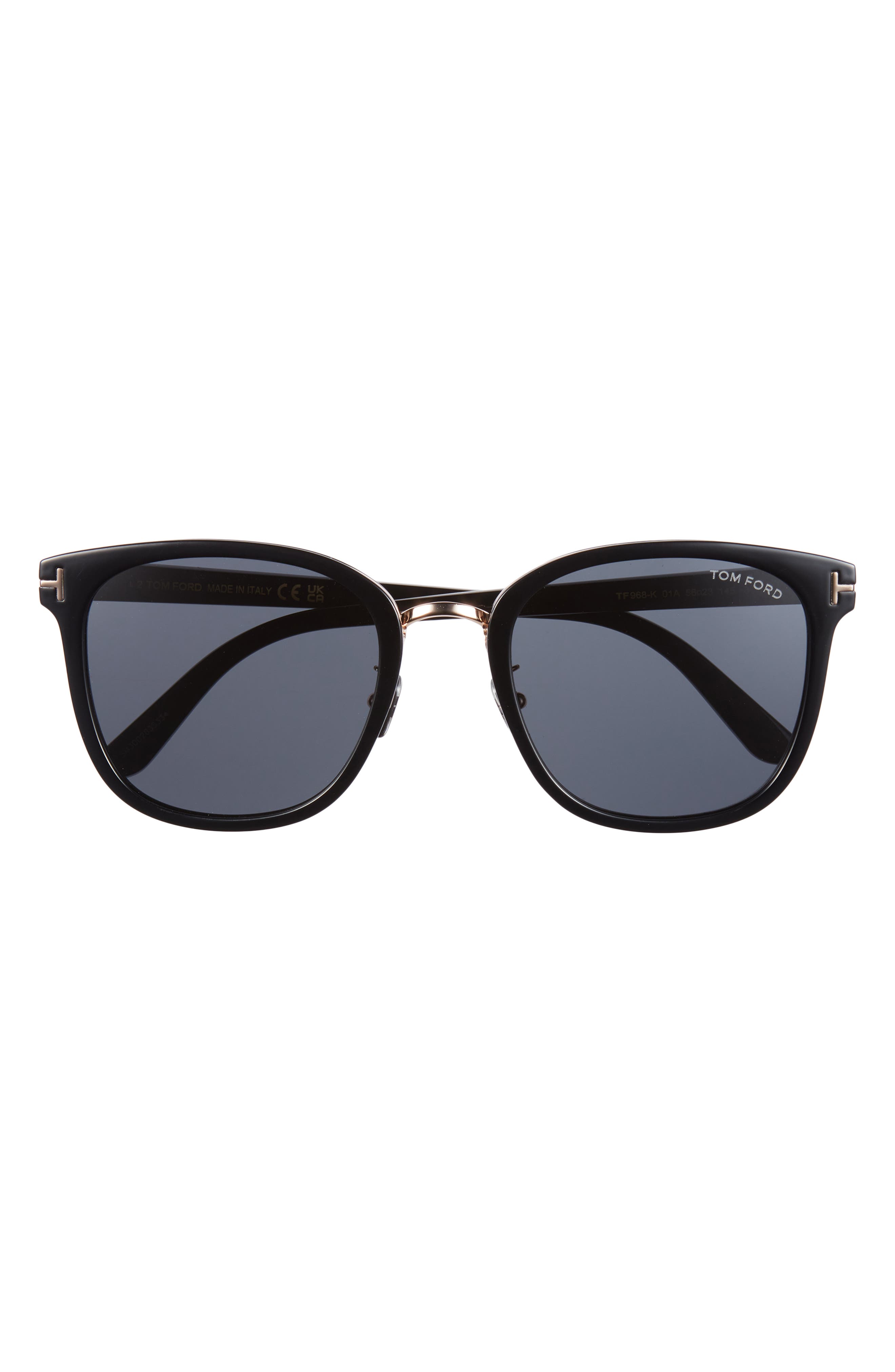 TOM FORD 56mm Round Sunglasses