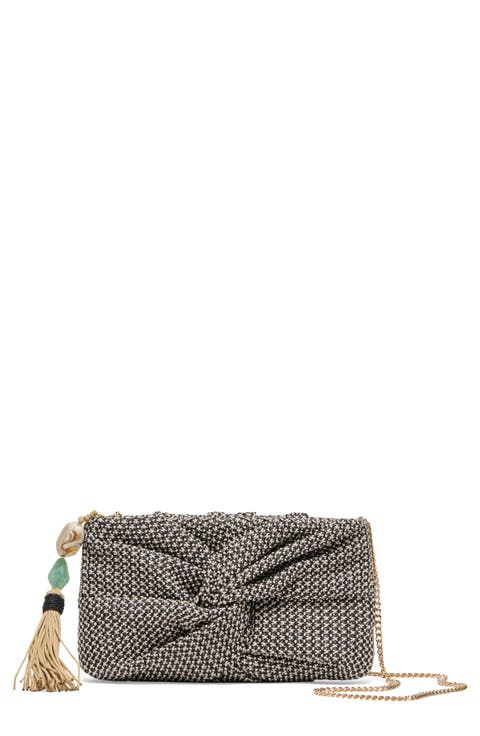 Elowen Raffia Clutch