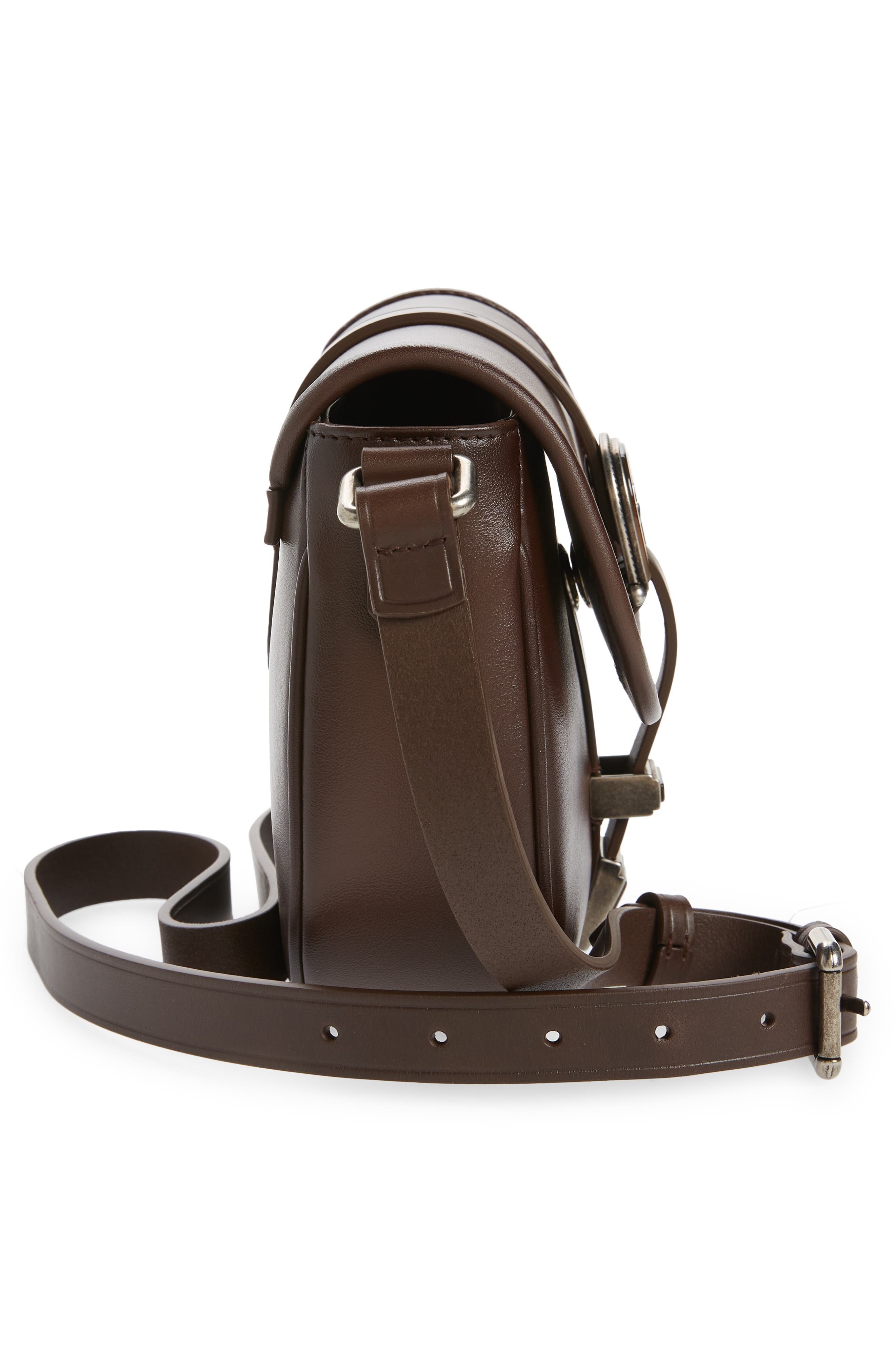 Golden Goose Small Rodeo Leather Shoulder Bag, Alternate, color, 
