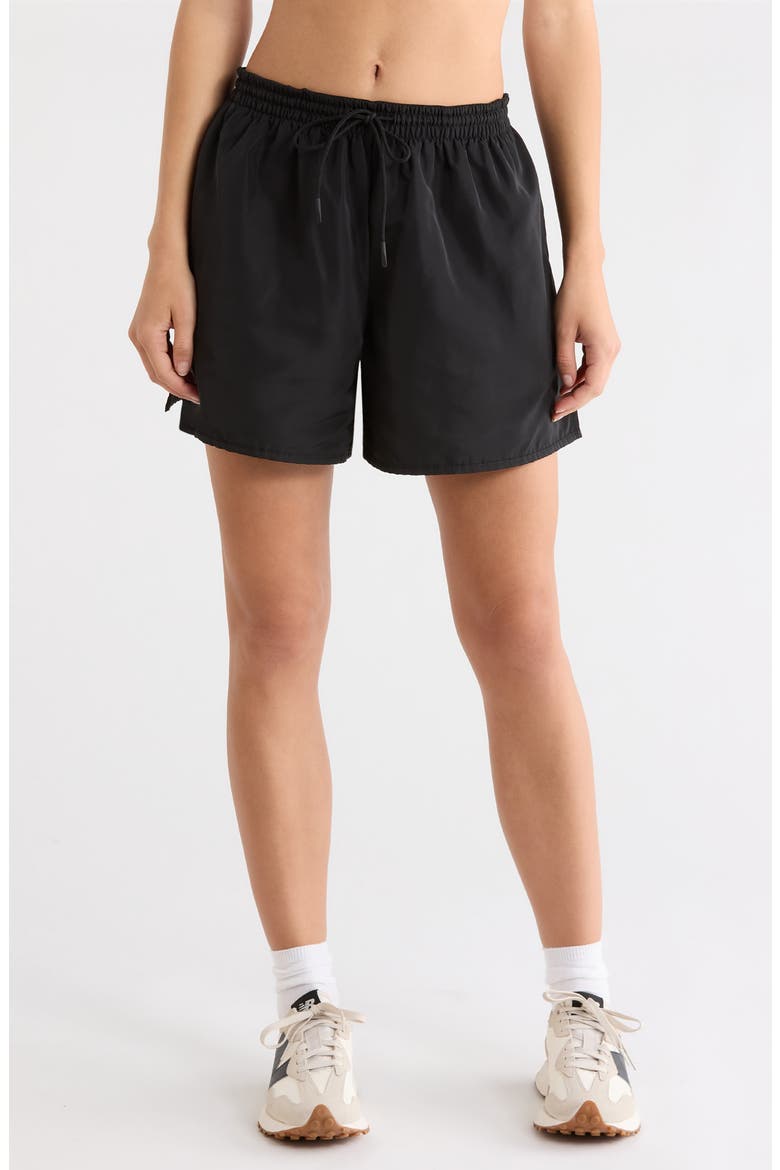 Year Soccer Shorts, Main, color, BLACK