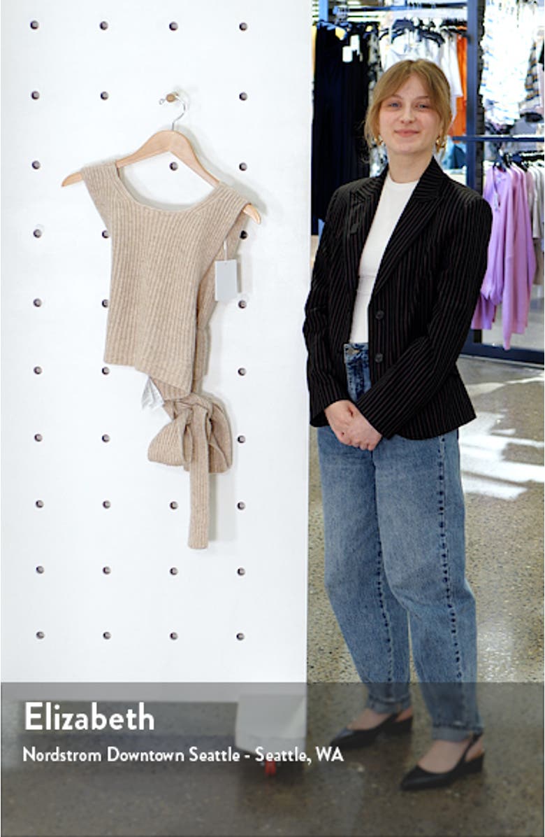 Back Bow Sleeveless Sweater, sales video thumbnail