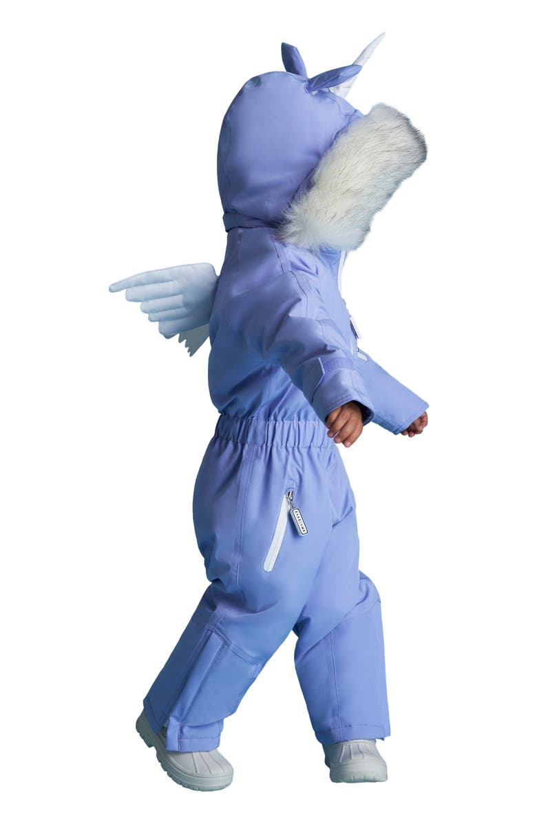 Roarsome Sparkle the Unicorn Ski Suit, Alternate, color, Lilac
