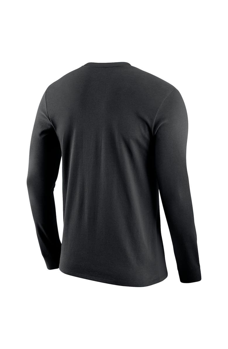 Nike Men's Nike Black Oregon Ducks Arch & Logo Two-Hit Long Sleeve T-Shirt, Alternate, color, 