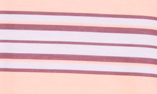 Free People Stripe Sport Mode Muscle T-shirt In Multi