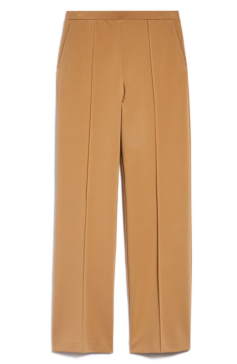 Max Mara Leisure Lido Straight Leg Jersey Trousers, Alternate, color, 