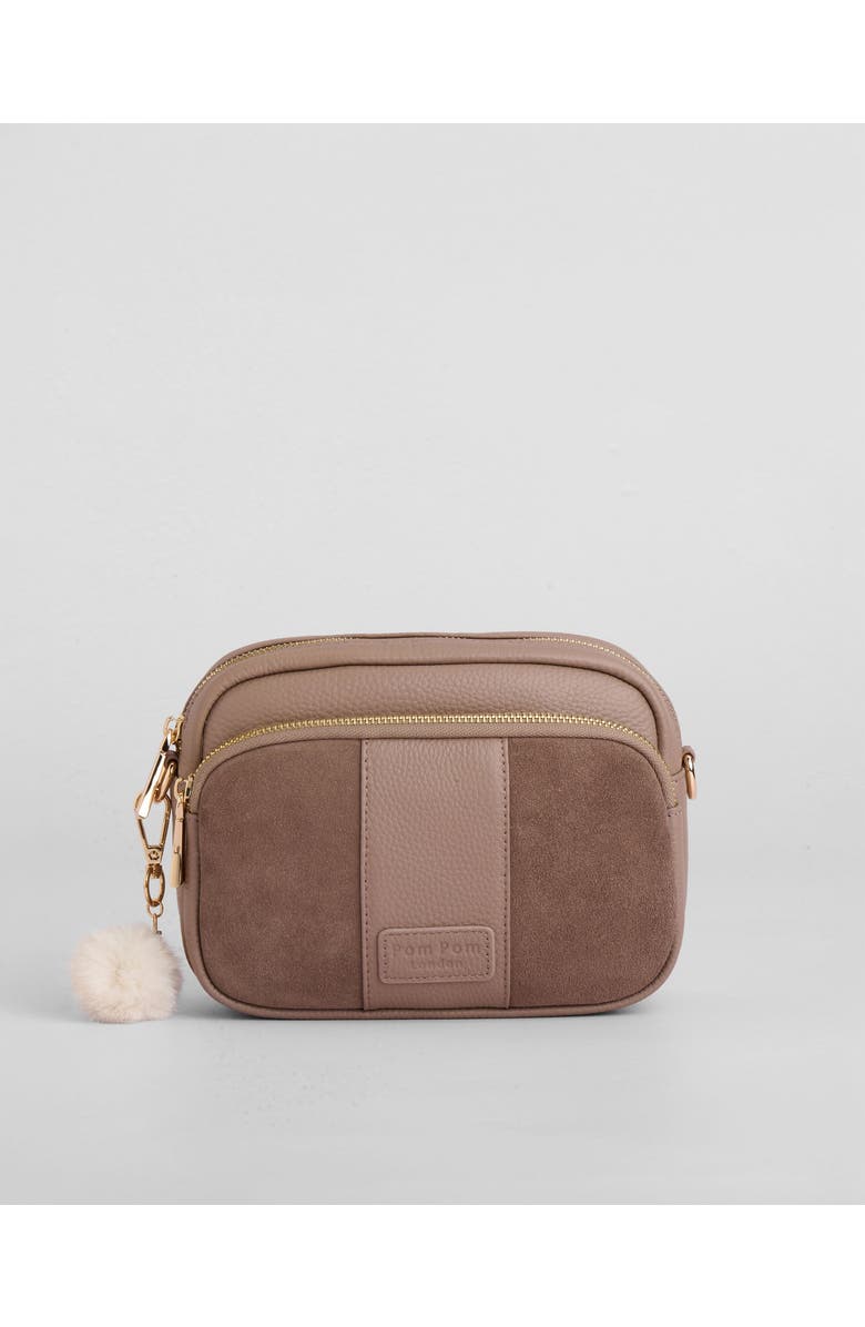 Pom Pom London Original Crossbody Bag, Main, color, Mocha