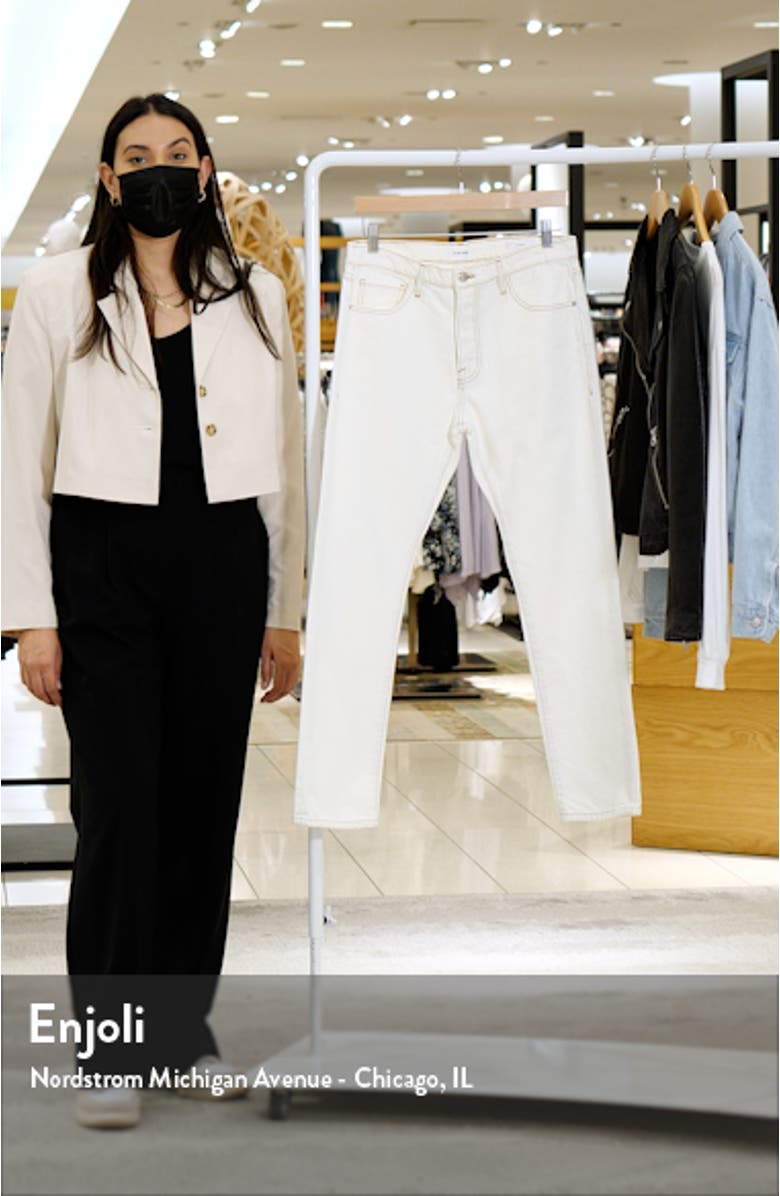 Le Slouch High Waist Straight Leg Jeans, sales video thumbnail