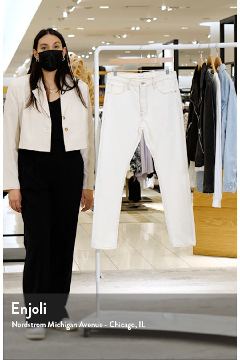 Le Slouch High Waist Straight Leg Jeans video