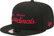 New Era Men's New Era  Black Arizona Cardinals Core Team Script 9FIFTY Snapback Hat